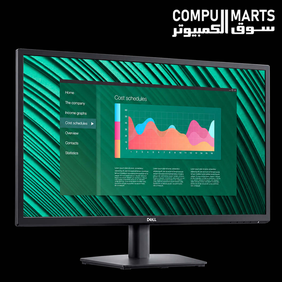 Dell E2723H 27 inch VA monitor with 60 Hz Full HD resolution