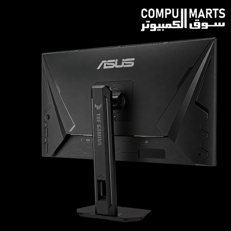 Close-up of the ASUS TUF Gaming VG27AQML5F 320Hz gaming monitor displaying crisp QHD graphics and colors