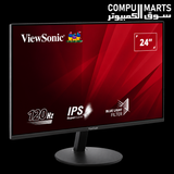 ViewSonic VA24E1-H 24 inch Full HD IPS 120Hz monitor in black