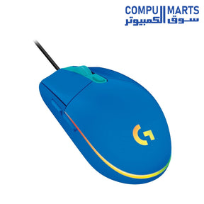 Logitech G102 LIGHTSYNC gaming mouse with 1000 Hz polling rate and 1 ms response