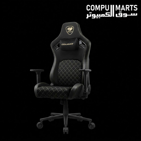 COUGAR Defensor ergonomic gaming chair with 4D folding armrests