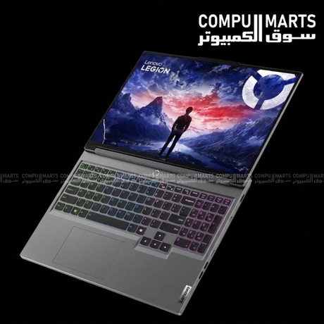 Lenovo Legion 5 16IRX9 gaming laptop with 4-Zone RGB Backlit keyboard and FHD 1080p camera at Compumarts