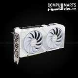Backplate view of the ASUS Dual GeForce RTX 5060 Ti 8GB GDDR7 OC Edition 007 First Light Bundle.