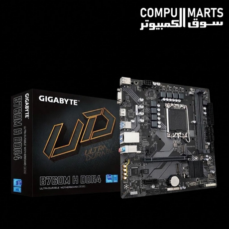 B760M H-Motherboard-GIGABYTE-DDR4-LGA1700