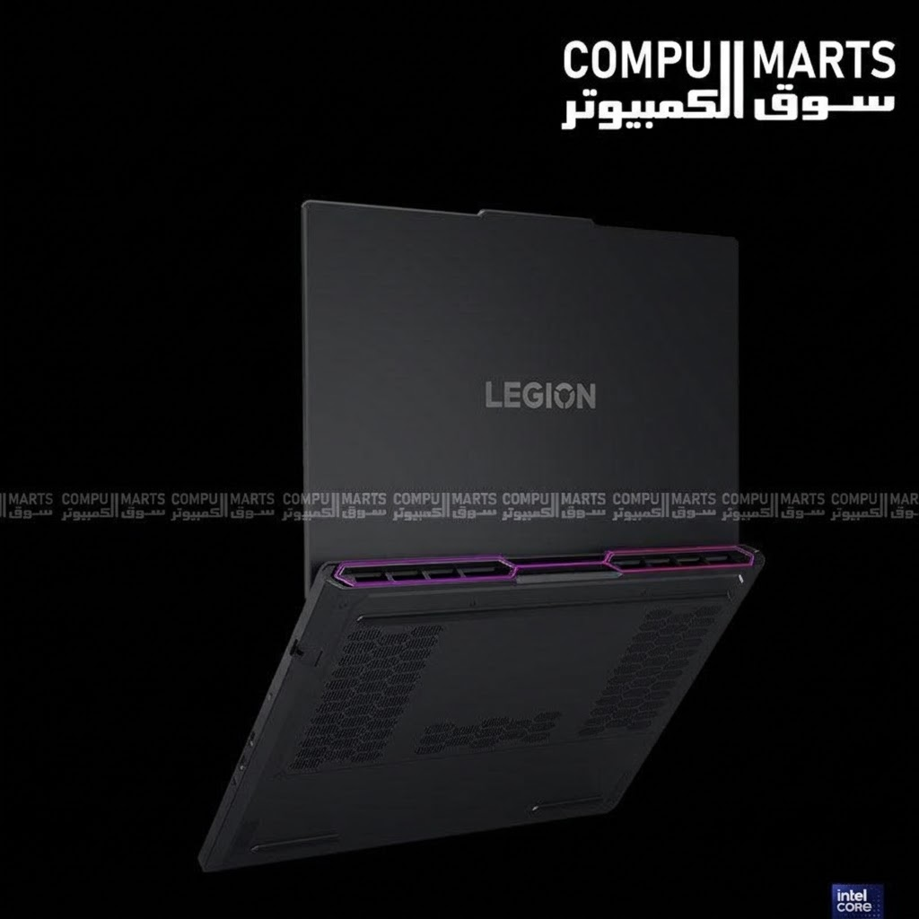 Lenovo Legion Pro 7 16IAX10H laptop featuring 64GB DDR5-6400 RAM, 1TB PCIe 4.0 NVMe SSD, and 16-inch WQXGA OLED 240Hz display