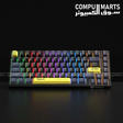 ONIKUMA- G52- 75% -Mechanical -Gaming -Keyboard- 82 Keys- RGB- Backlit Black -Blue Switches