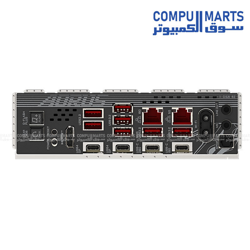 X870E AORUS MASTER X3D ICE – motherboard – GIGABYTE – AM5 DDR5 PCIe 5.0 WiFi 7 dual LAN 10GbE