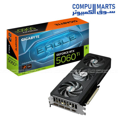 GeForce-RTX-5060-Ti-EAGLE-MAX-OC-8GB–Graphics-Card–Gigabyte–PCIe-5.0–WINDFORCE-Cooling
