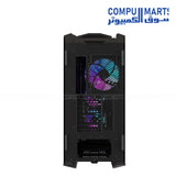 GIGABYTE AORUS C601 glass mid tower case – 4x 140mm ARGB PWM fans – USB 3.1 Gen2 Type-C – black – GIGABYTE
