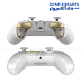Wireless GameSir Cyclone 2 controller with 860mAh battery, RGB lighting and motion control for PC and Steam