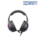 Havit Gamenote H2042d RGB Wired Gaming Headphone with 50mm Driver