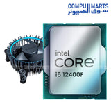 Intel Core i5-12400F Processor 18M Cache up to 4.40 GHz