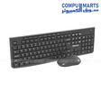 Silent CW295 2.4G Wireless Keyboard and Mouse Combo with 112-key keyboard and adjustable DPI available in Egypt
