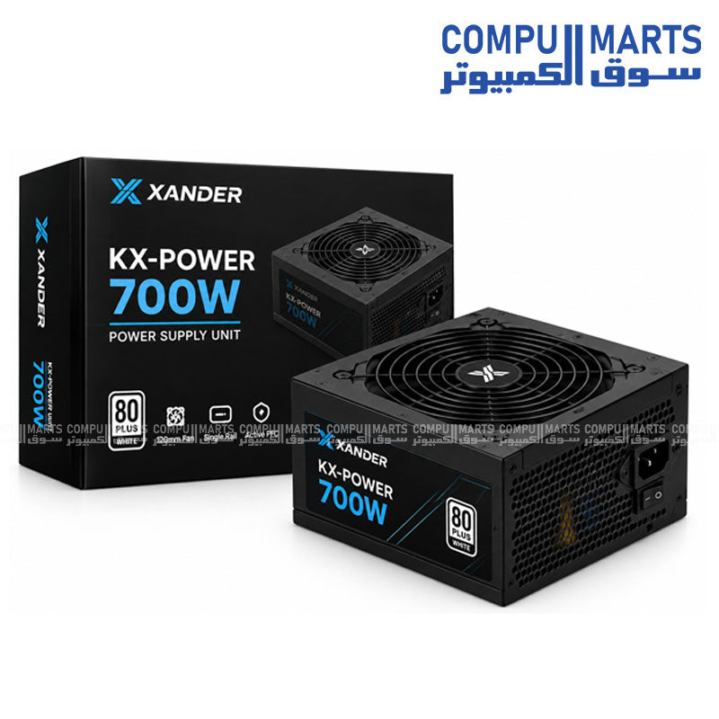 Xander KX-Power 700W Power Supply Black