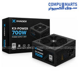 Xander KX-Power 700W Power Supply Black