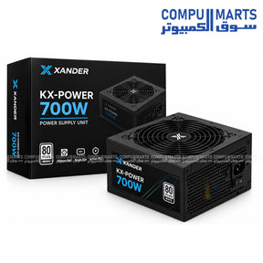 Xander KX-Power 700W Power Supply Black