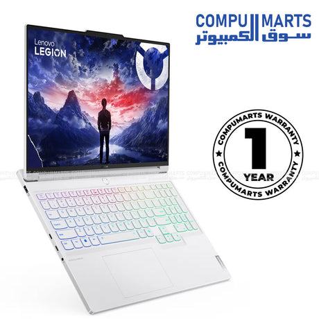 Legion 7 16IRX9 – Gaming Laptop – Lenovo – Core i9‑14900HX – RTX 4080 – 16 Inch WQXGA 240Hz – Glacier White
