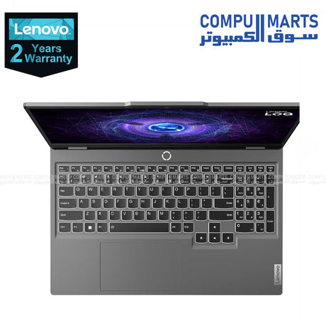 Lenovo laptop with RTX 3050 6GB graphics and Intel Core i5 processor paired with DDR5 memory and PCIe 4.0 SSD for gaming laptop Egypt buyers