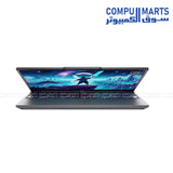 Lenovo LOQ gaming laptop in Luna Grey with 1-Zone RGB backlit keyboard