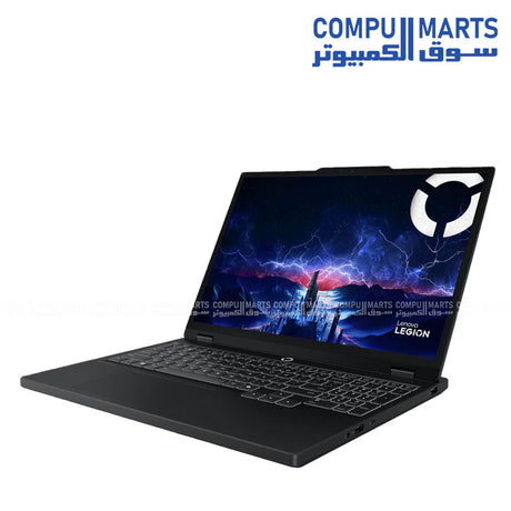 Eclipse Black Lenovo Legion 5 15IAX10 with 24-zone RGB keyboard, 80Wh battery, Dolby Vision OLED screen, and dual-channel DDR5 memory available from Compumarts