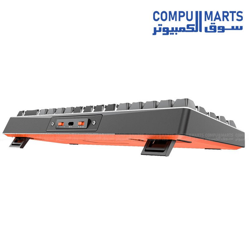 Meetion MK14 TKL RGB Hot-Swappable 3-Mode Mechanical Keyboard – Wireless, Bluetooth & Rechargeable