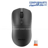 Meetion R546 Wireless Mouse – Black & White – Ergonomic & Reliable