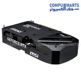MSI GeForce RTX 5070 SHADOW 2X OC 12GB GDDR7 Dual-Fan Graphics Card
