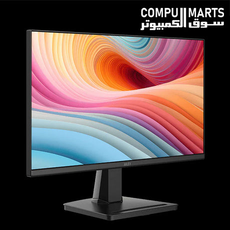 21.45 inch MSI monitor featuring Full HD 1920 x 1080 display, 120Hz refresh rate, 1ms MPRT response time and anti-glare screen for daily use in Egypt