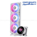 MSI-MPG-CORELIQUID-P13-360mm-ARGB-AIO-Liquid-Cooler–2.1-nch-IPS-Display–Intel-AMD-Support–Quiet-Pump-Cyclo-Blade-Fans