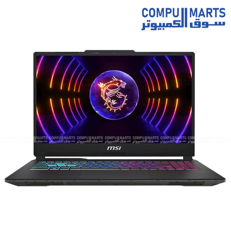 MSI Cyborg 15 A13UDX gaming laptop – Intel i7-13620H, RTX 3050 6 GB, 16 GB DDR5, 512 GB Gen4 SSD, 15.6″ FHD 144 Hz, Translucent Black
