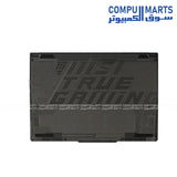 MSI Cyborg 15 A2RVE gaming laptop with RTX 4050 graphics and Intel Core 7 240H processor translucent black design