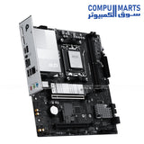 MSI PRO B850M-G motherboard featuring AM5 socket, DDR5 memory slots, PCIe 5.0 support, and 5G LAN for high-speed connectivity.