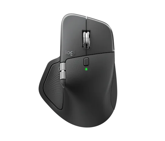 MX Master 4 wireless mouse with Darkfield high precision sensor, 200-8000 DPI and 8 buttons