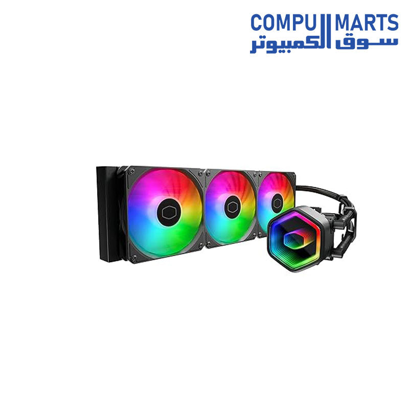 Cooler Master MasterLiquid 360 Core II ARGB Liquid CPU Cooler Black MLW-D36M-A18PA-R1