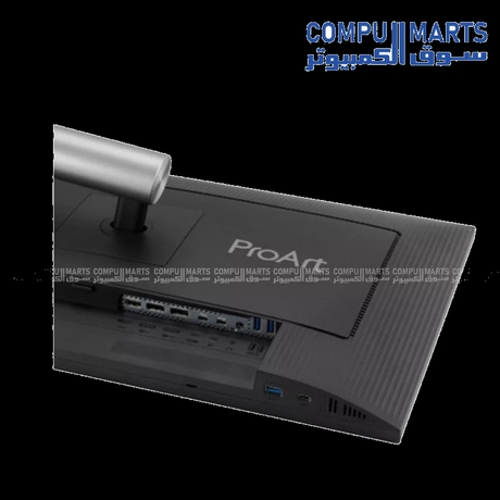 Professional ASUS ProArt monitor with Auto KVM functionality, Ambient Light Sensor, ergonomic stand adjustments, and VESA DisplayHDR 400 certification for color critical work