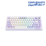 ONIKUMA MT707 gaming keyboard featuring Customized Mint Switch and Gasket Mount