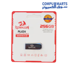 RU011-REDRAGON-FLASH DRIVE-256G-3.2 USB