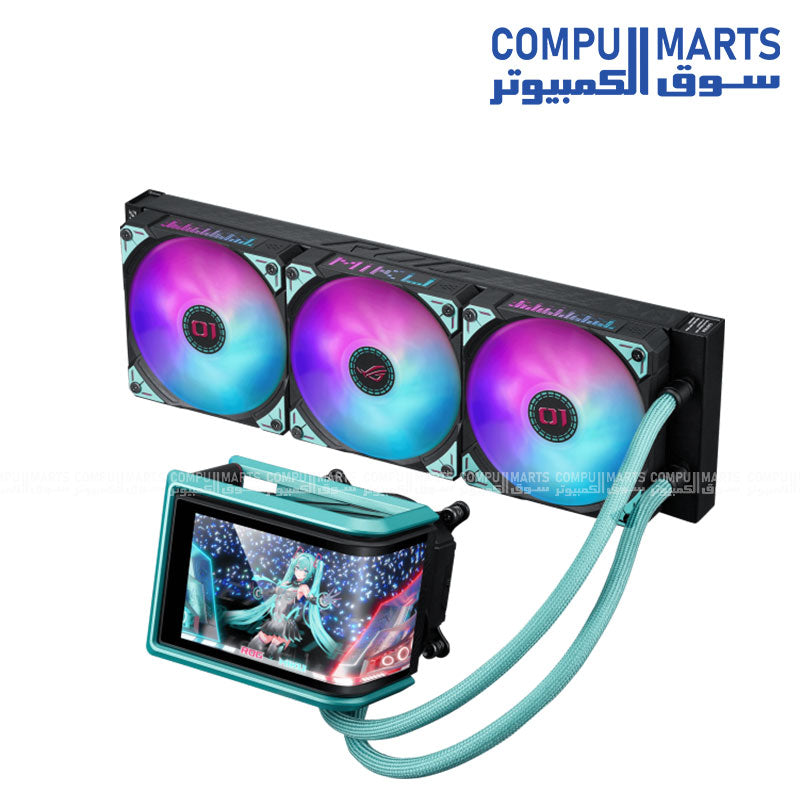 ASUS ROG RYUO IV 360 ARGB Hatsune Miku Edition CPU Liquid Cooler