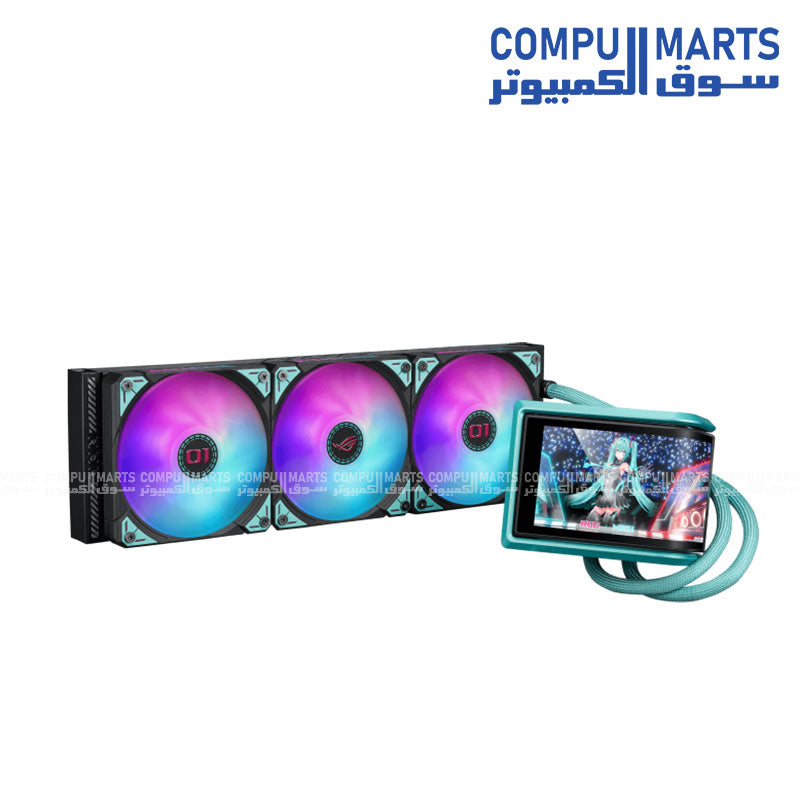 ASUS ROG RYUO IV 360 ARGB Miku Edition Cooler – Compumarts Egypt