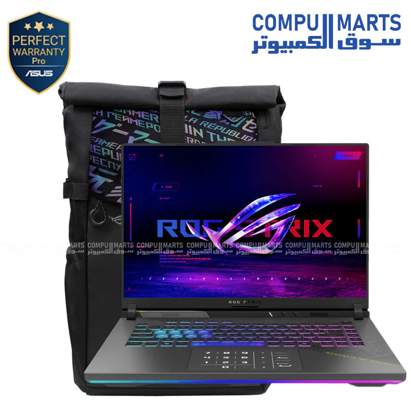 ASUS ROG Strix G16 G614PH-RV161W – Ryzen 9 8940HX 16GB RAM 1TB NVMe SSD RTX 5050 8GB – 16" FHD+ 165Hz IPS – Win11