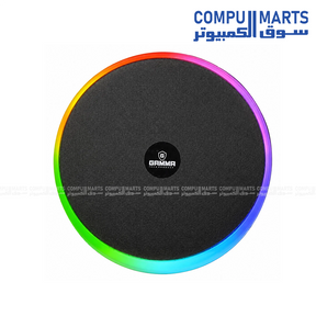 Gamma GT-717 RGB Portable Bluetooth Speaker Black
