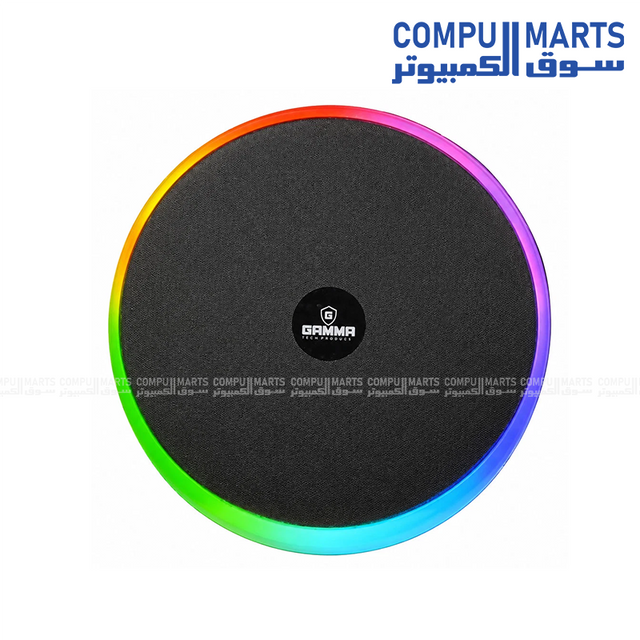 Gamma GT-717 RGB Portable Bluetooth Speaker Black