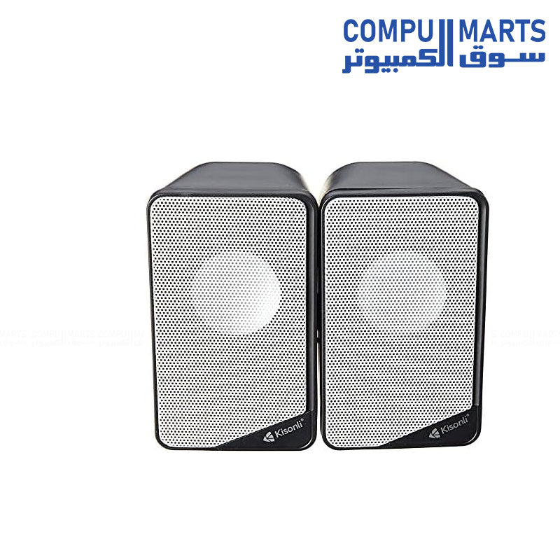 Kisonli KS-03 Portable Bluetooth Speaker with clear sound and multiple input options in Egypt