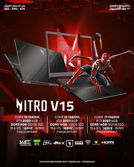 V-15-LAPTOP-ACER-16GB-512GB-SSD-I7-RTX-3050-165HZ