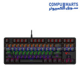 Rapoo V500PRO-87 Backlit Mechanical Gaming Keyboard