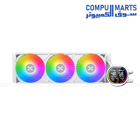 Xigmatek LK Pro Arctic 360 Digital ARGB AIO Liquid CPU Cooler with LCD Display