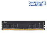ZION 16GB DDR4 3200MHz UDIMM Desktop RAM – 288 Pin CL22 – 1.2V Memory Module