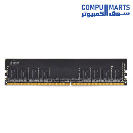 ZION 8GB DDR4 3200MHz UDIMM Desktop RAM – 288 Pin CL22 – 1.2V Memory Module