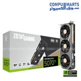 ZOTAC RTX 5070 Ti SOLID SFF – Graphics Card – 16GB GDDR7 – IceStorm 2.0 – DLSS 4 – PCIe 5.0 – ZT-B50710D3-10P