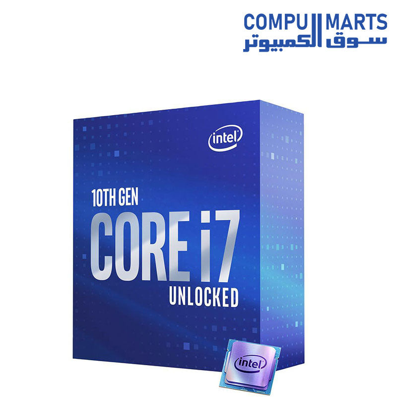 PROCESSOR Intel Core i7-10700K Comet Lake 8-Core 3.8 GHz LGA 1200